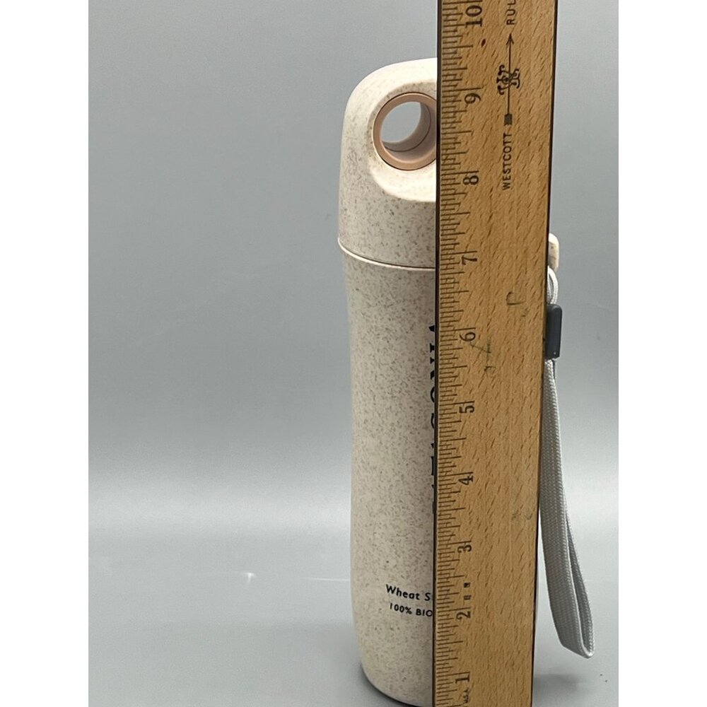 Patagonia Biodegradable Wheat Straw Water Bottle W/ Lid & Strap Travel Quasar - Picture 3 of 10